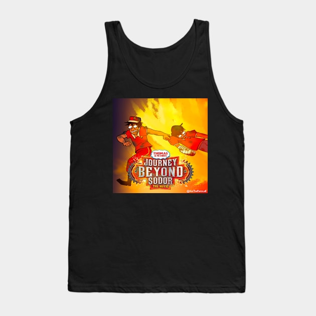 Journey Beyond Sodor: Humanized Tank Top by sleepyhenry